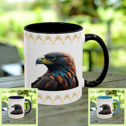 Eagle's Inspiration: Eagle Accent Coffee Mug (11, 15oz)