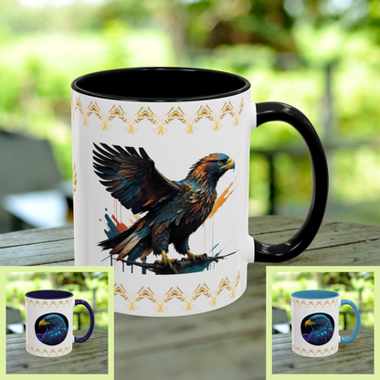 Soaring Eagle Triumph: Eagle Accent Coffee Mug (11, 15oz)