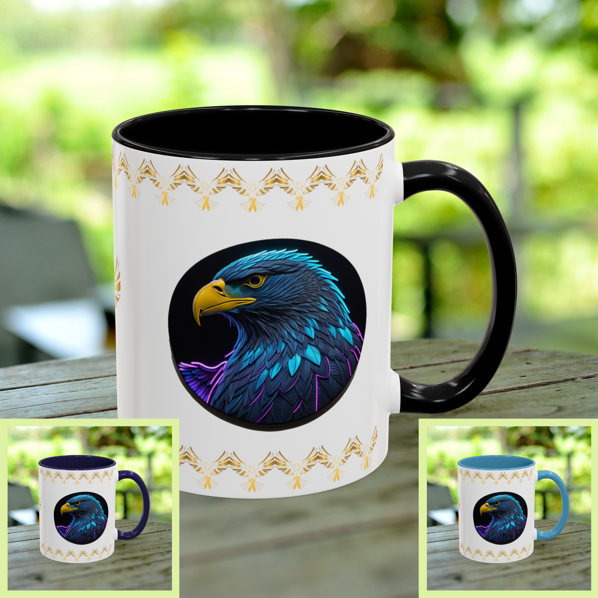 Eagle Vision Triumph: Eagle Accent Coffee Mug (11, 15oz)