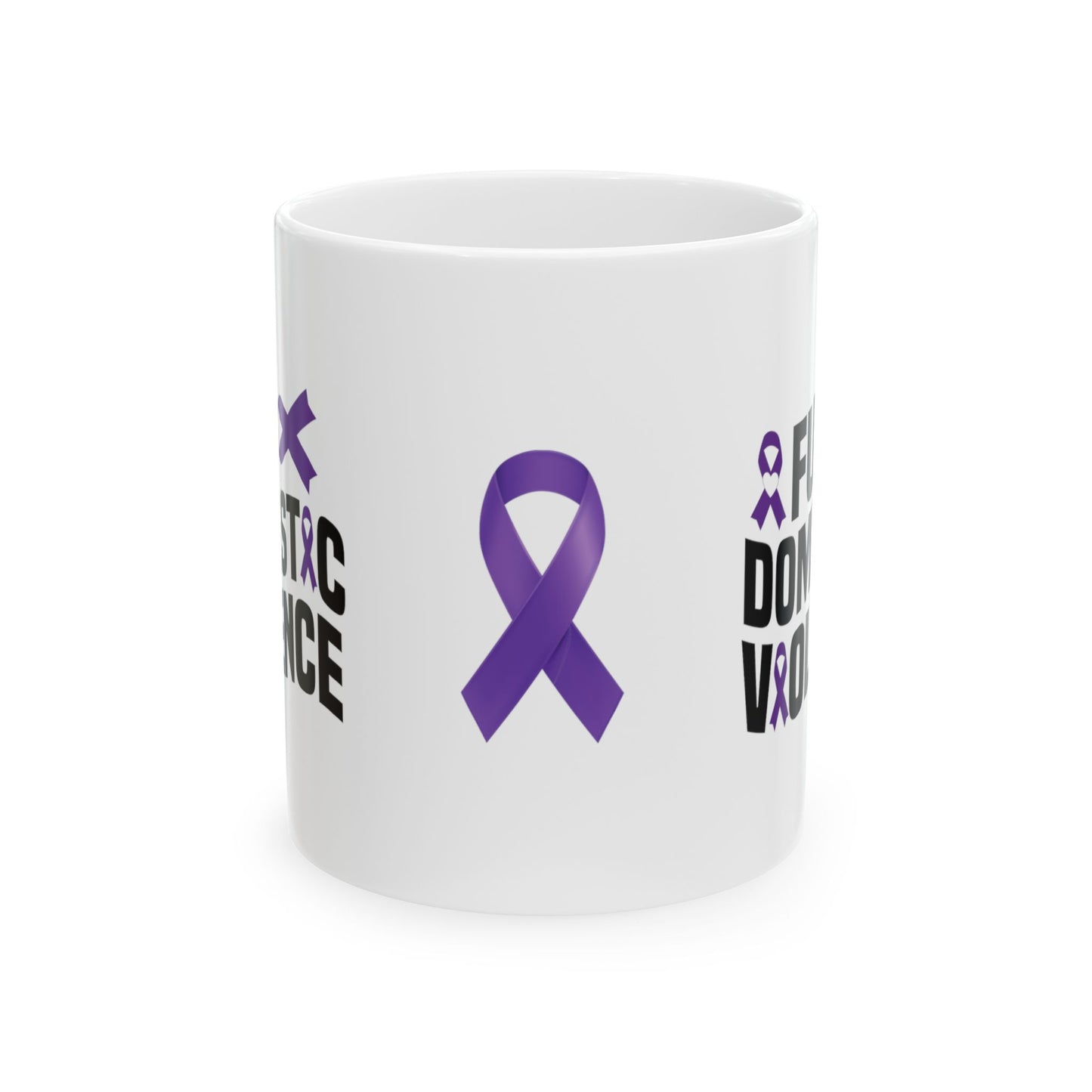 FU Domestic Violence Ceramic Mug, (11oz, 15oz)