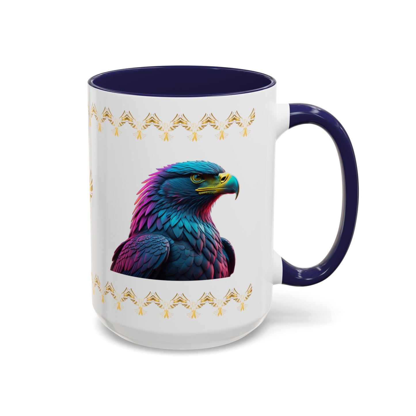 Eagle's Fortitude: Eagle Accent Coffee Mug (11, 15oz)