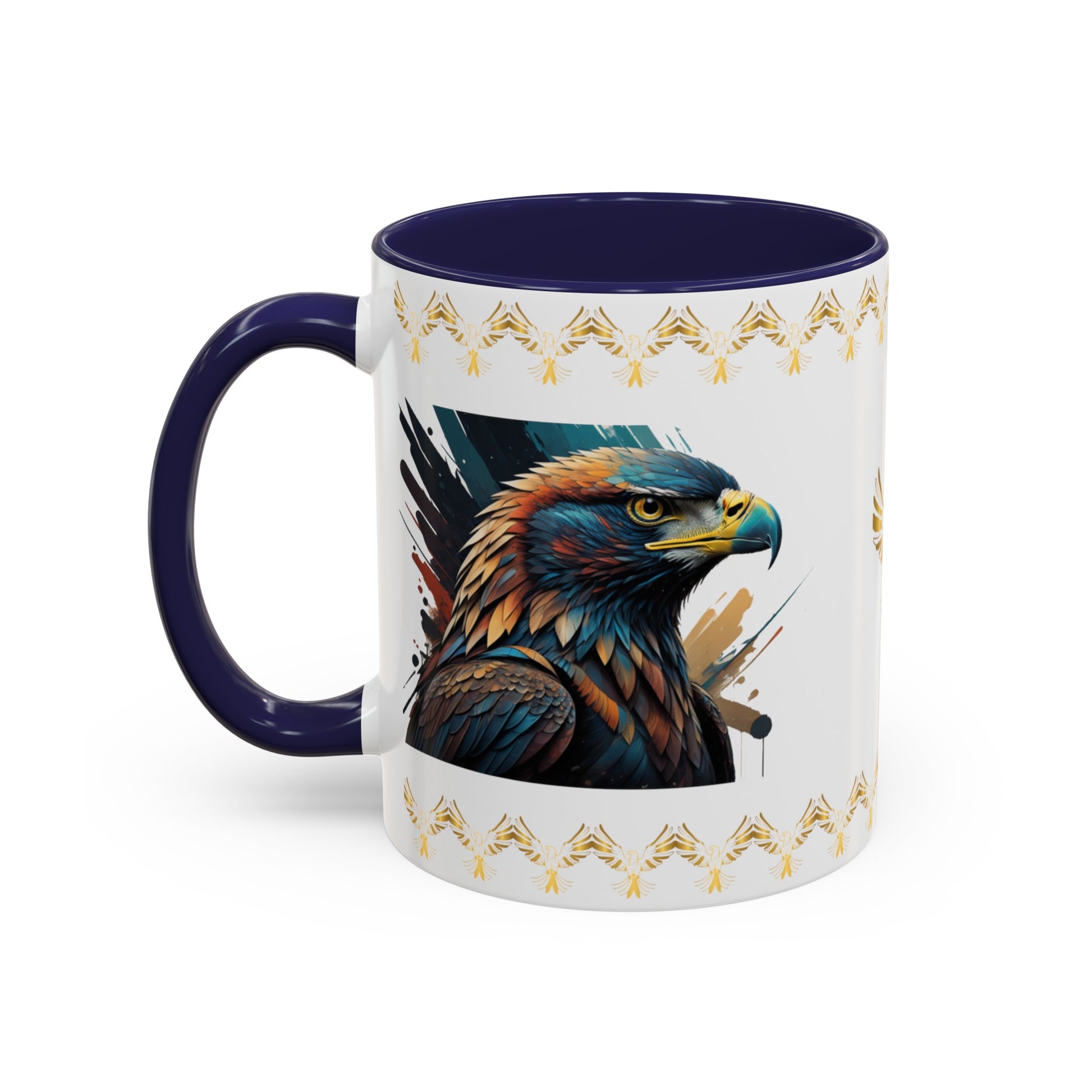 Raptor Resilience: Eagle Accent Coffee Mug (11, 15oz)