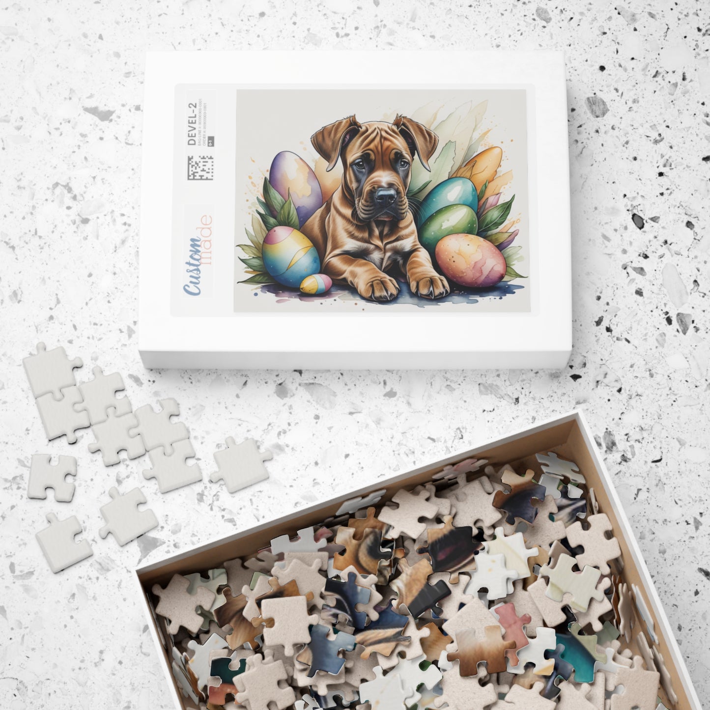 Great Dane - Hoppy Paws Easter Delight Mental Health Puzzle