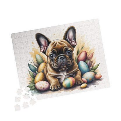 French Bulldog (Fawn) Easter Puppy Puzzle - Dog Lovers, Mental Health Benefits, Holiday Fun, Mindfulness, Stress Relief, Festive Gift