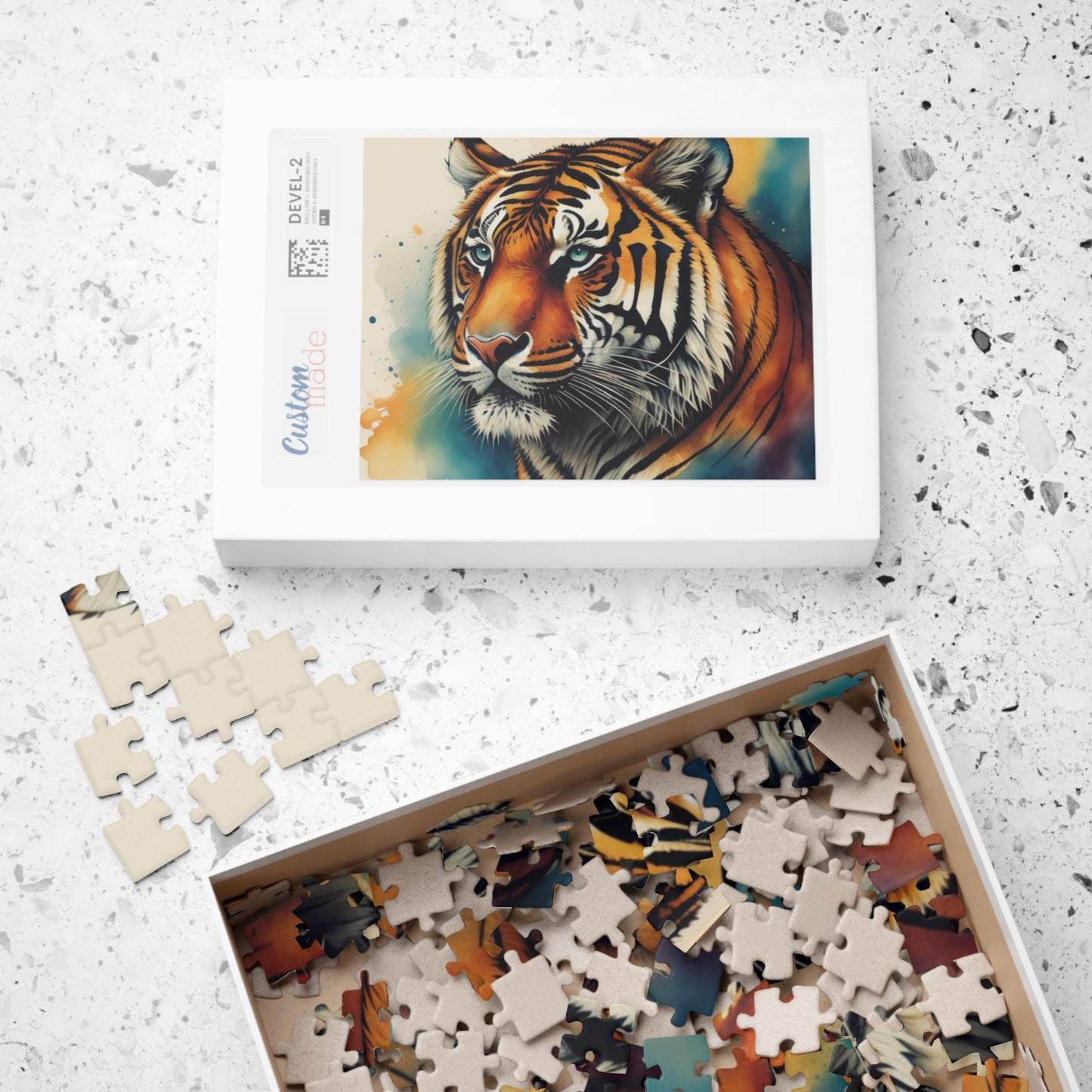 Thrive with the Mental Tiger: Tiger Jigsaw Puzzle