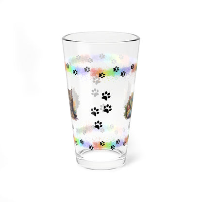 Siberian Easter Kitten 16oz Pint Glass - Personalized Cat-Themed Gift, Mental Health Drinkware, Holiday Décor & Easter Celebration