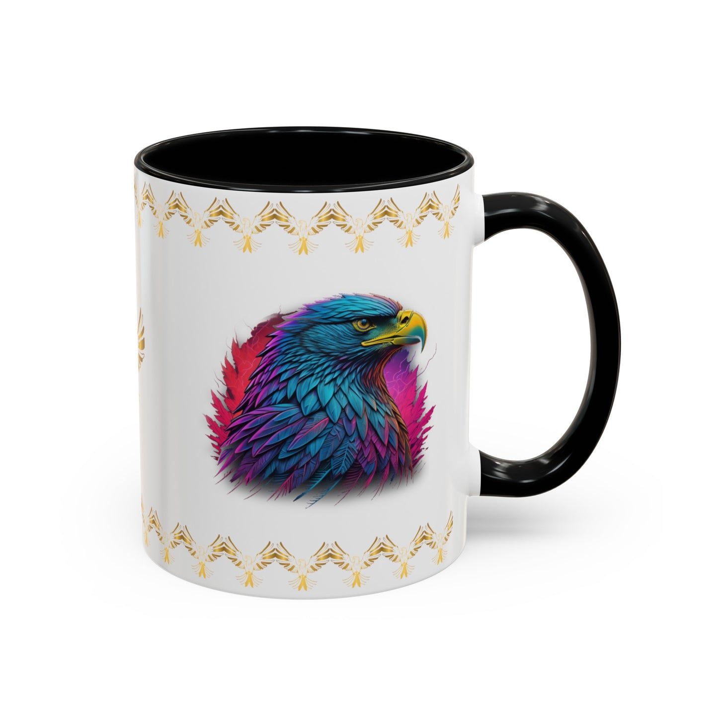 Triumphant Talons: Eagle Accent Coffee Mug (11, 15oz)