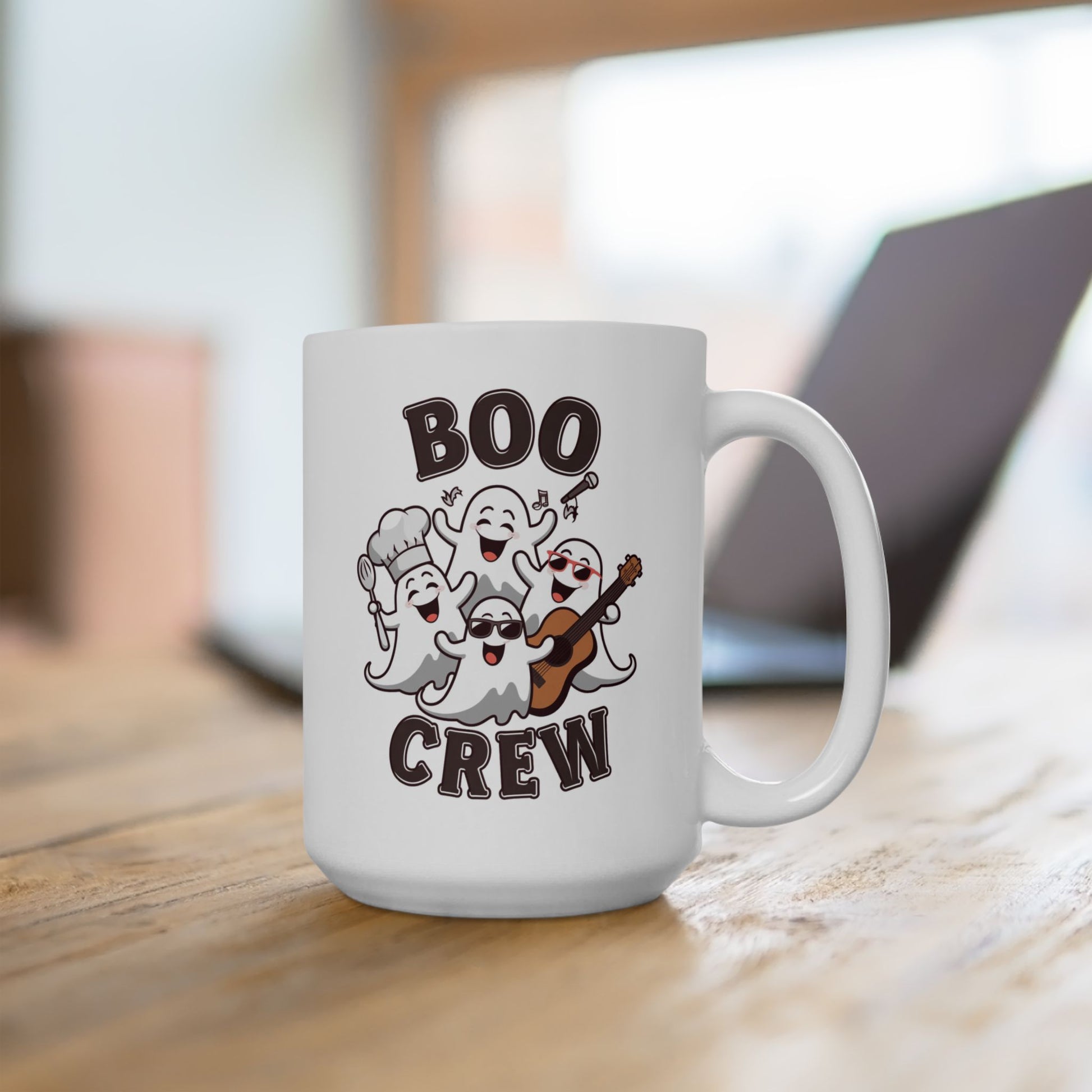 Boo Crew Ceramic Mug, (11oz, 15oz)