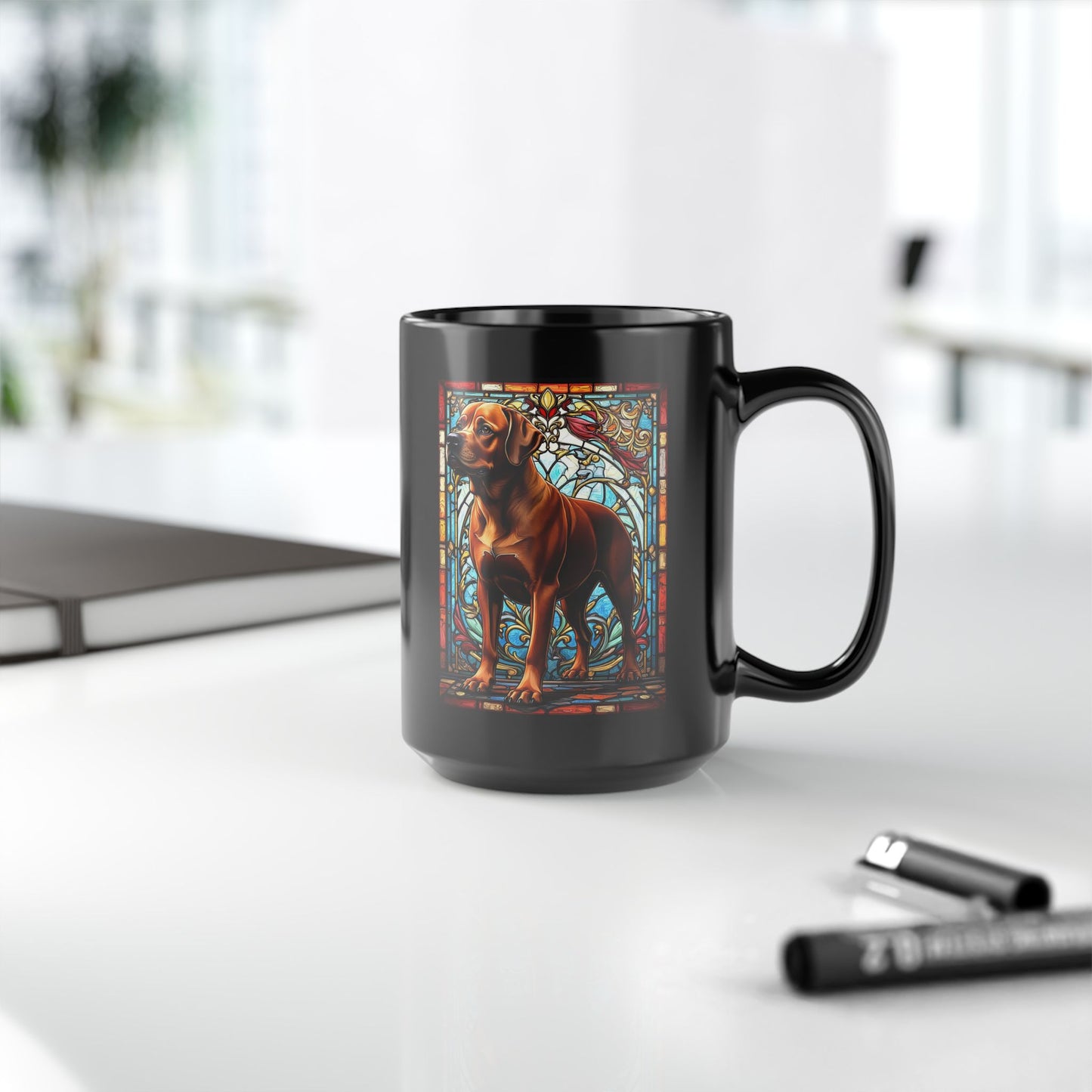 Rottweiler (Rare Red) Personalized Mug, Pet Lover Mug, Dog Coffee Mug, Custom Name Mug, Dog Lover Gift, Dog-Themed Mug, Rottie Mug