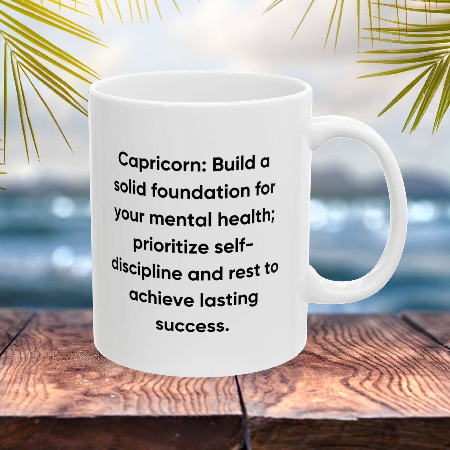 Capricorn Personalized Zodiac Mug, Gift for Capricorn, Horoscope Gift, Capricorn Birthday, Butterfly Design, Astrology Capricorn Mug, Capricorn Zodiac Sign, Zodiac Gift