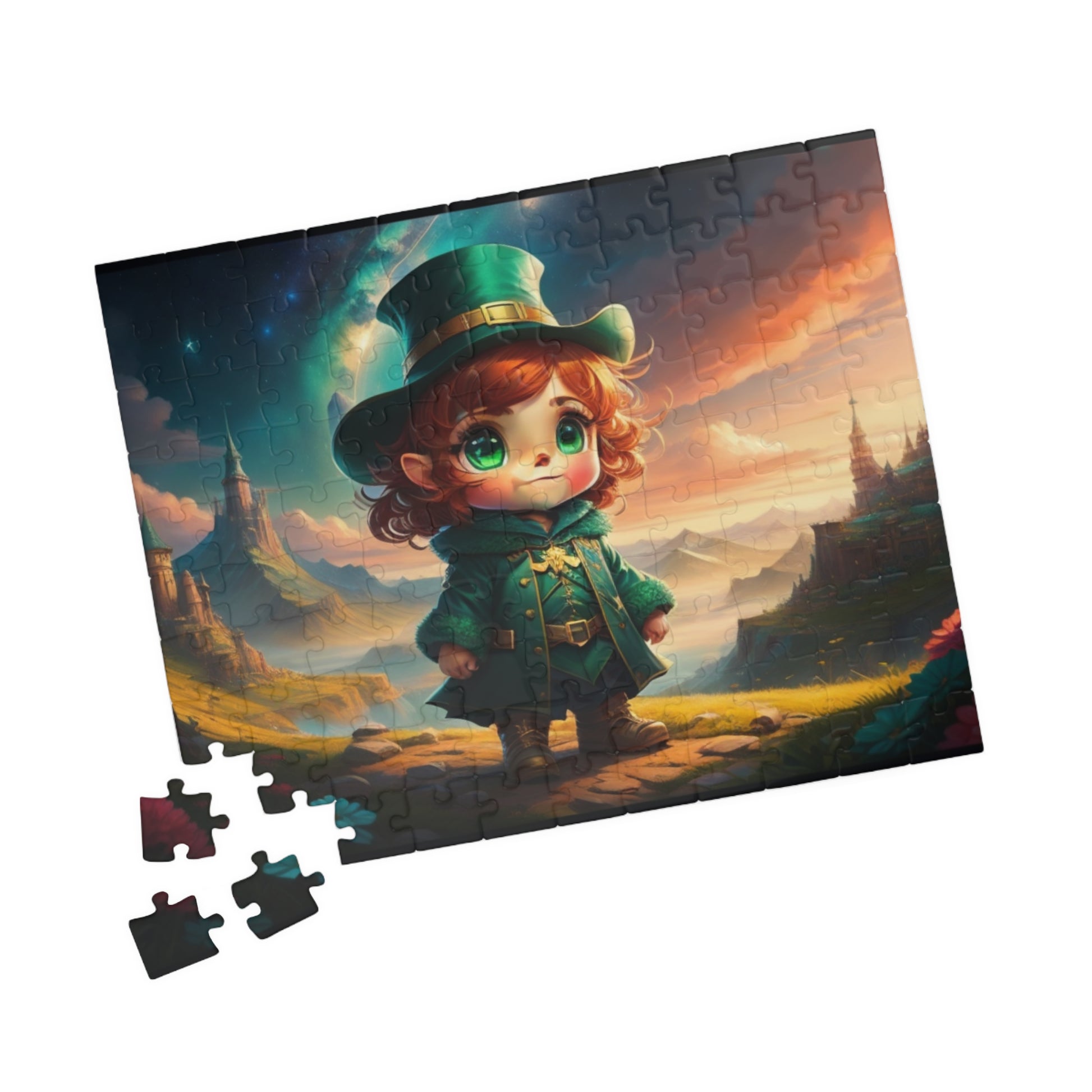 Mystical Leprechaun Magic - St. Patrick's Day Mental Health Puzzle