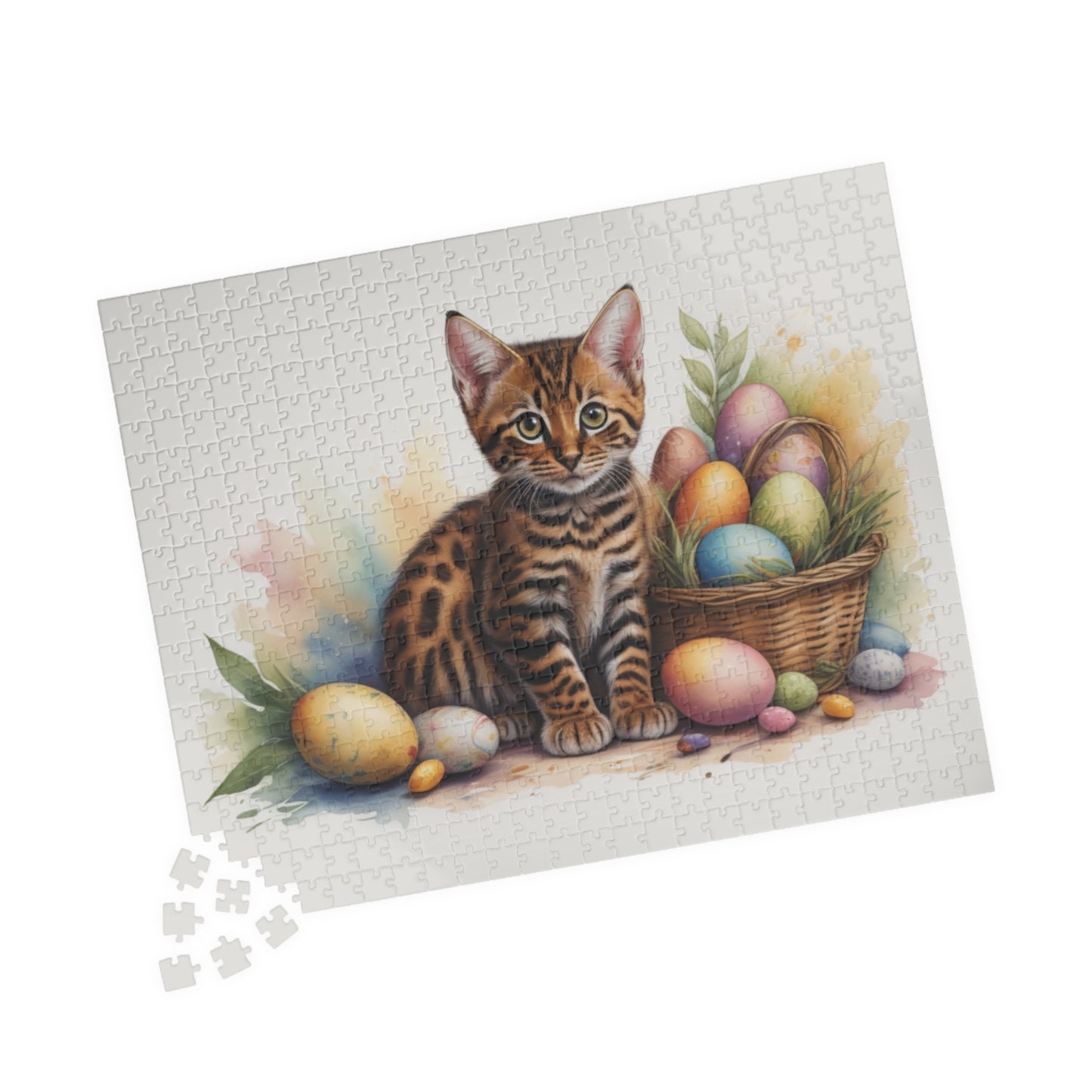 Bengal - Hoppy Paws Easter Delight Mental Health Puzzle