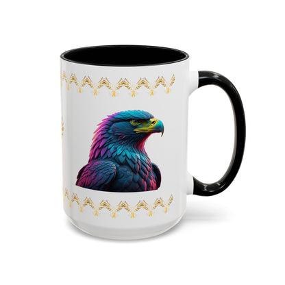 Eagle's Fortitude: Eagle Accent Coffee Mug (11, 15oz)