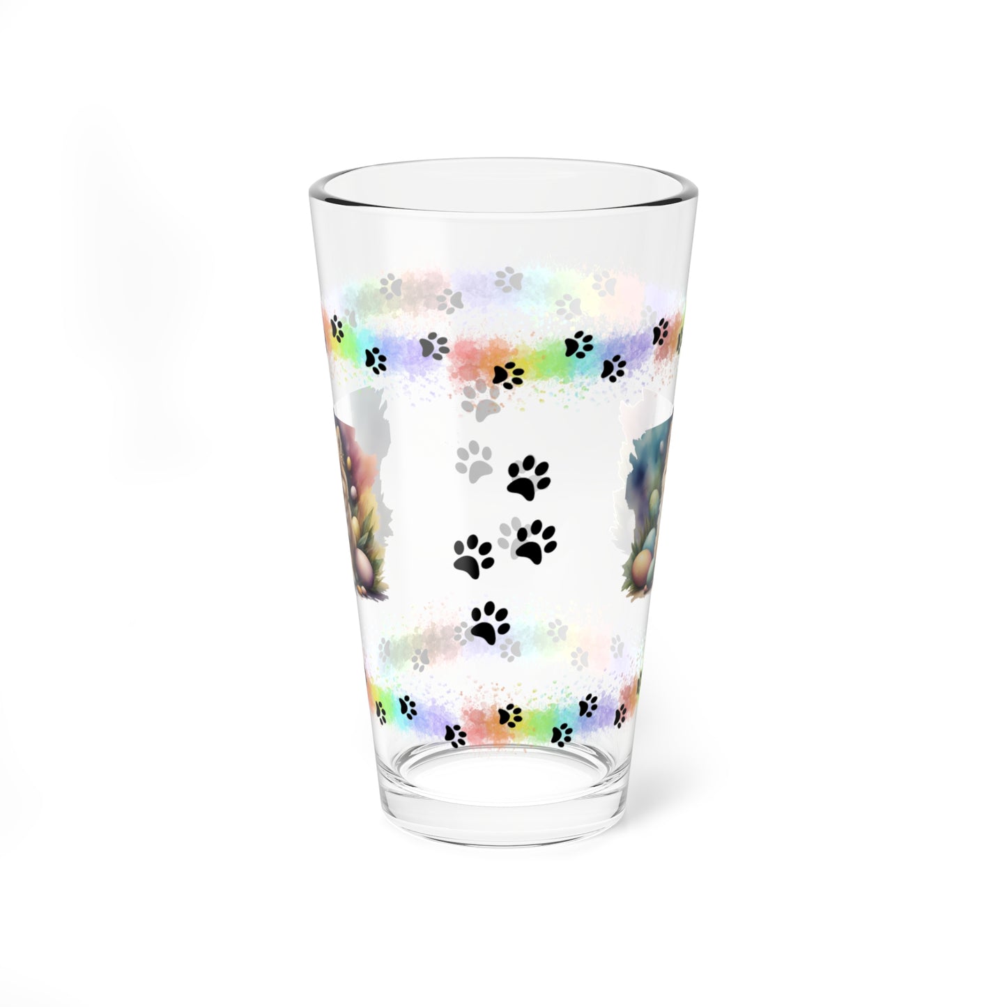 Pomeranian - Pawsitively Joyful Easter Puppy - Pint Glass, 16oz