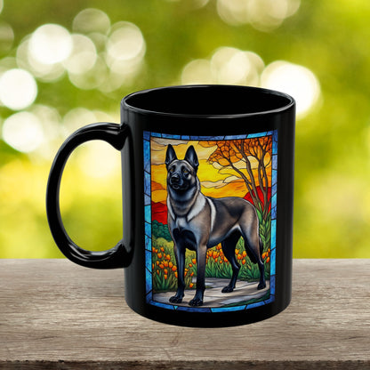 Belgian Malinois (Gray Sable) Personalized Mug, Pet Lover Mug, Mals Coffee Mug, Custom Malis Mug, Dog Lover Gift, Maligators Mug