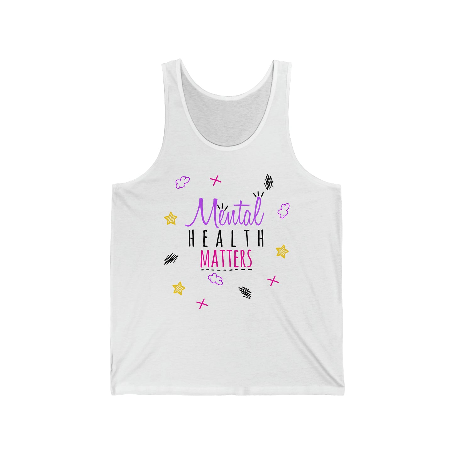 Mental Health Matters - Unisex Jersey Tank