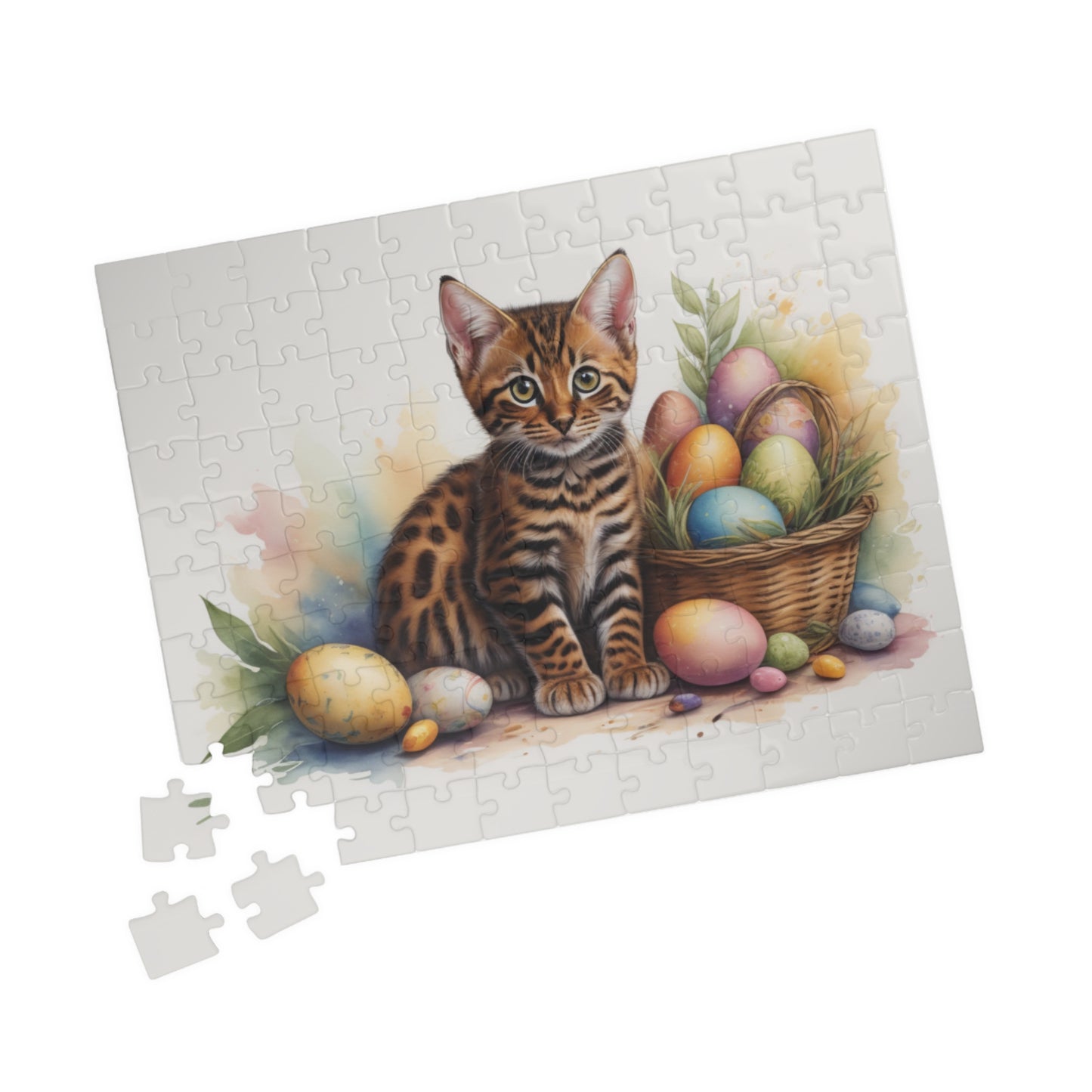 Bengal - Hoppy Paws Easter Delight Mental Health Puzzle