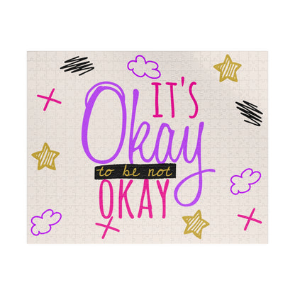 It's Okay To Be Not Okay - Doodles - Puzzle