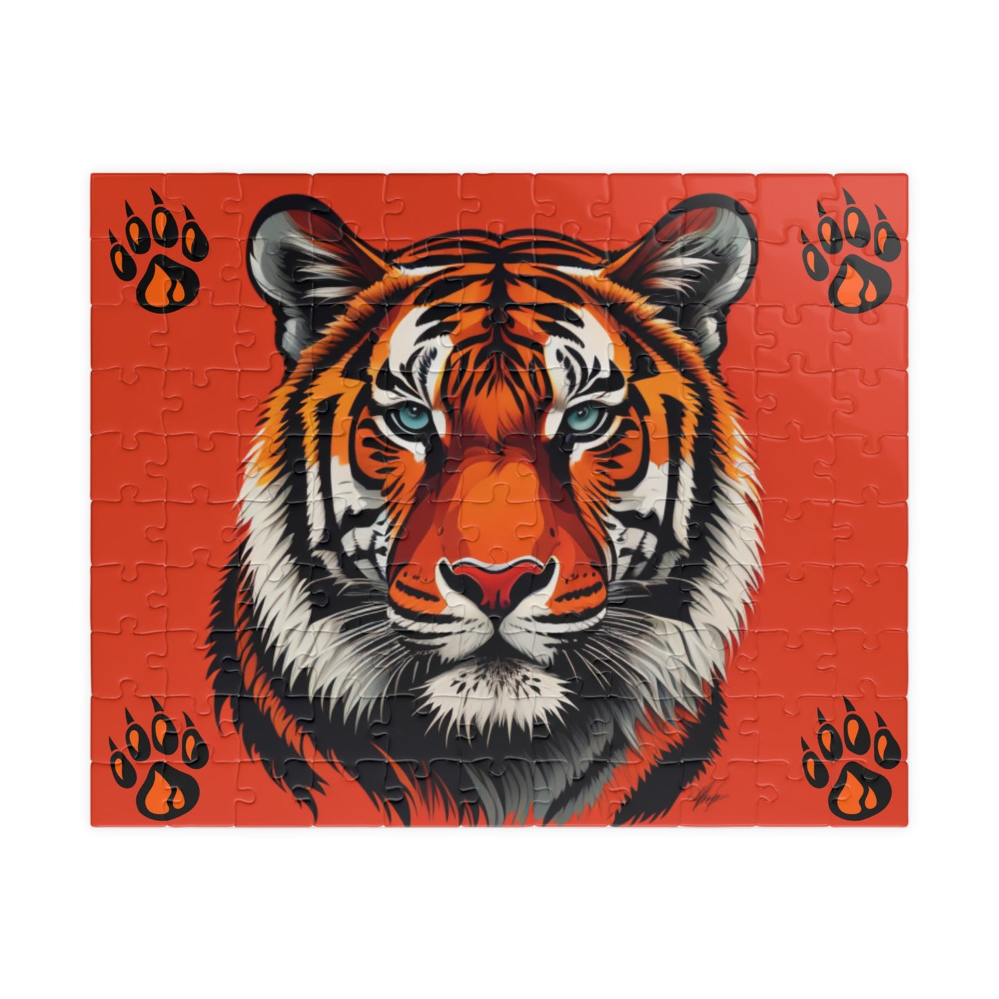 Wild Resilience: Tiger Jigsaw Puzzle