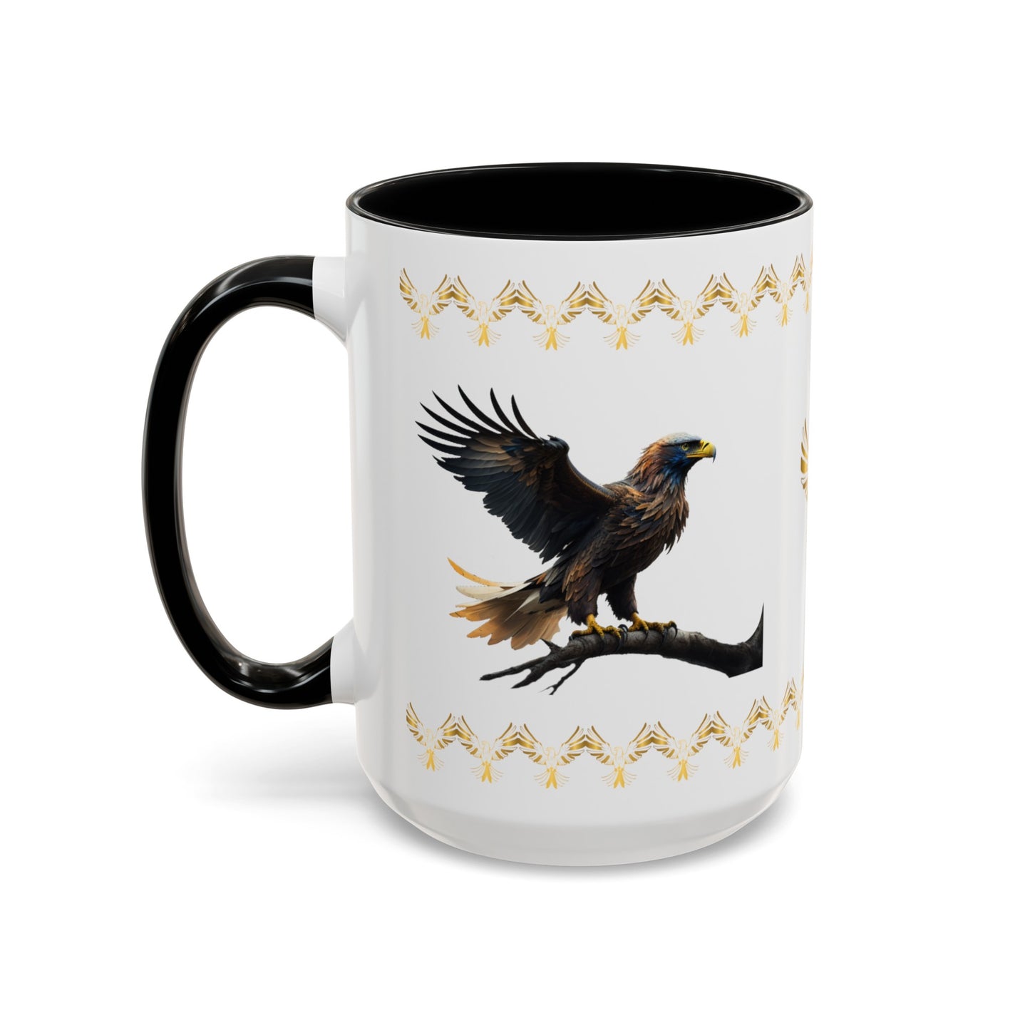 Sky Majesty Triumph: Eagle Accent Coffee Mug (11, 15oz)