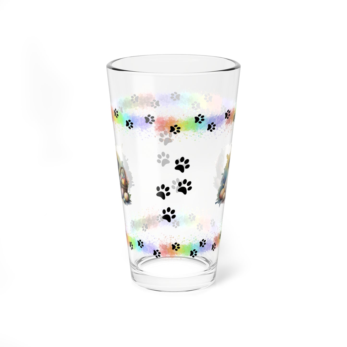 Pug - Pawsitively Joyful Easter Puppy - Pint Glass, 16oz