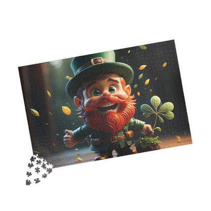 Leprechaun Glee - St. Patrick's Day Mental Health Puzzle