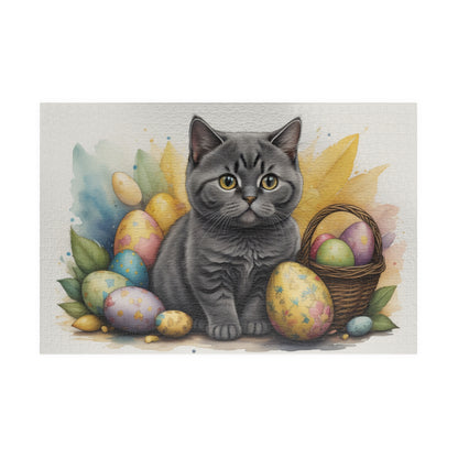 British Shorthair - Hoppy Paws Easter Delight Mental Health Puzzle