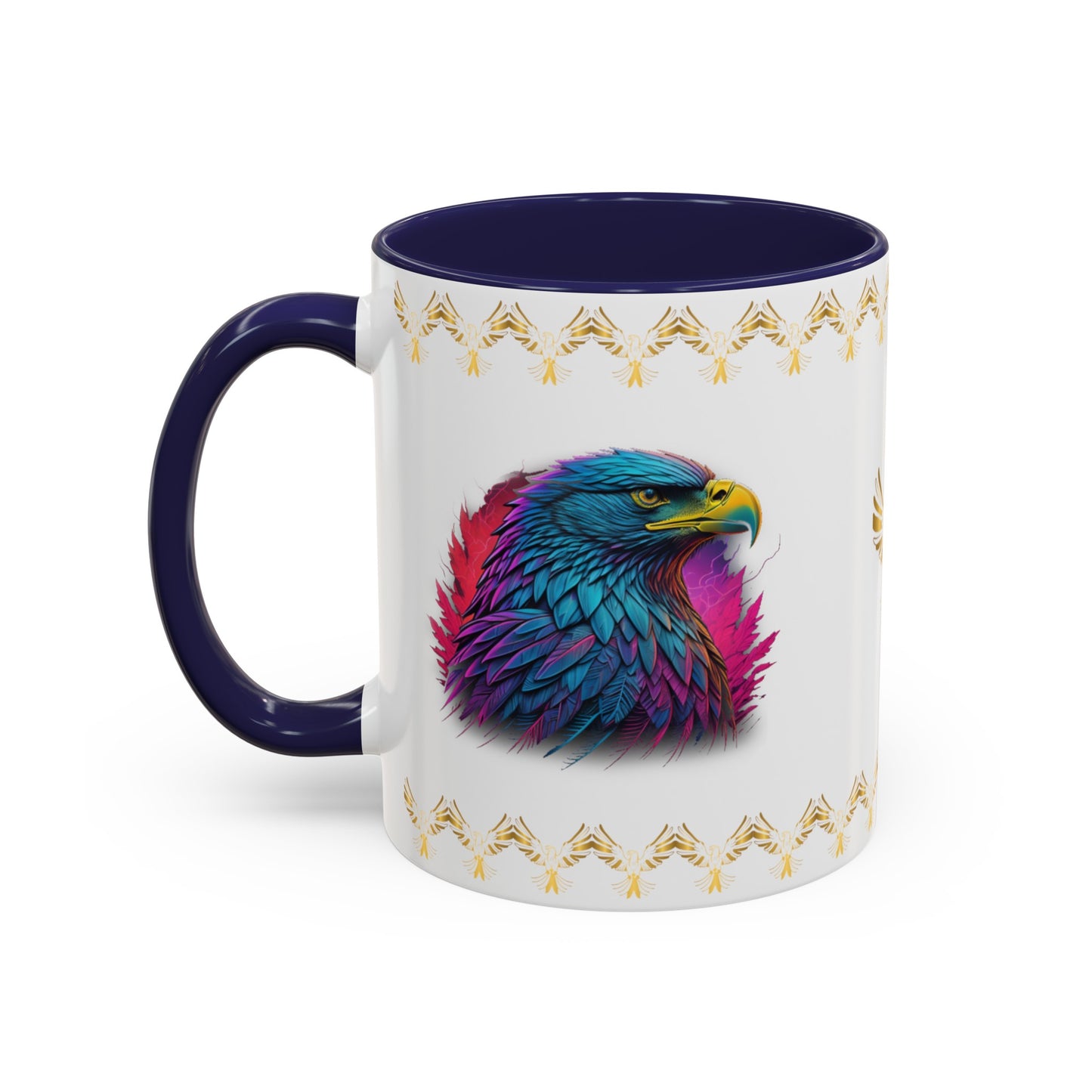 Triumphant Talons: Eagle Accent Coffee Mug (11, 15oz)