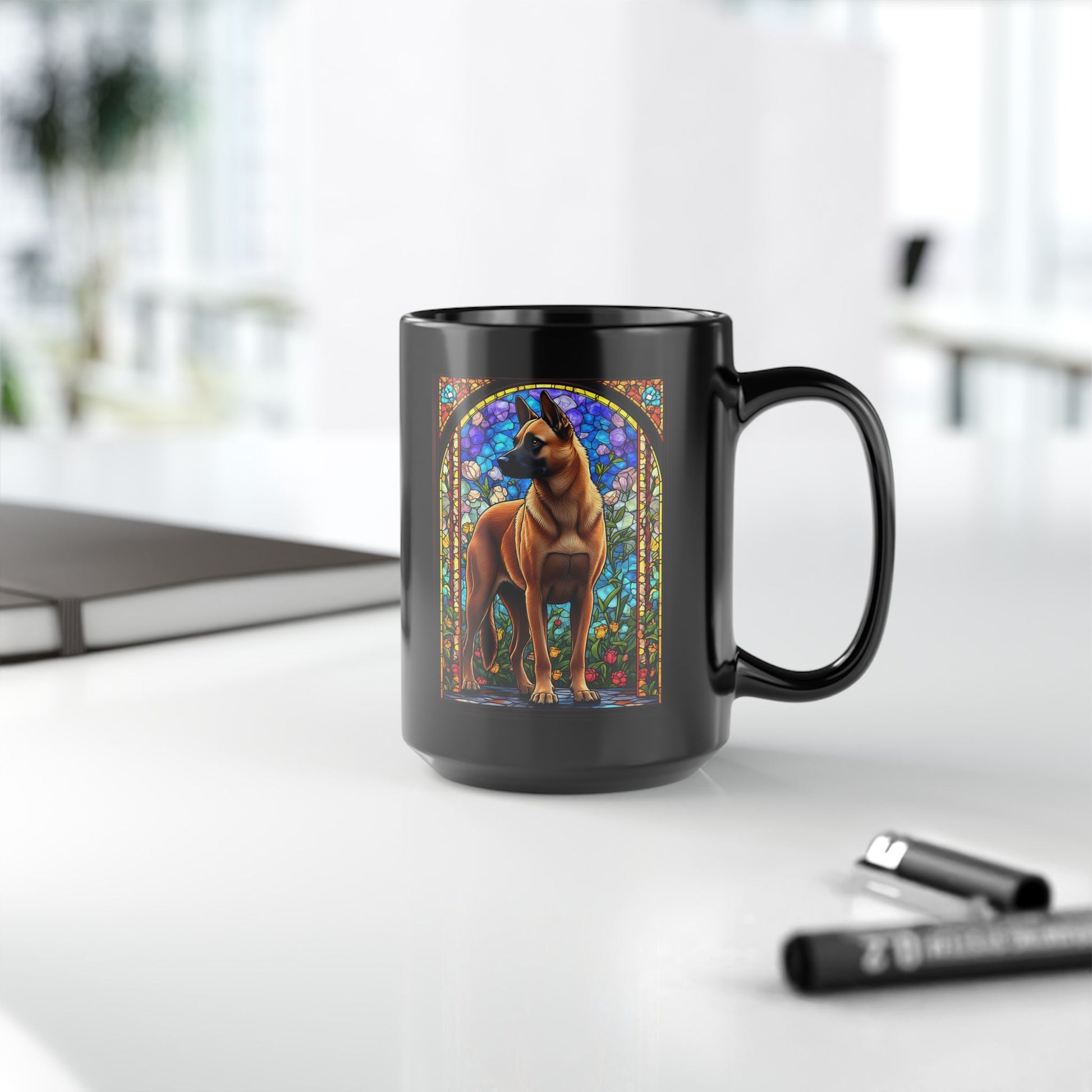 Belgian Malinois (Red) Personalized Mug, Pet Lover Mug, Mals Coffee Mug, Custom Malis Mug, Dog Lover Gift, Maligators Mug