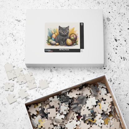 British Shorthair - Hoppy Paws Easter Delight Mental Health Puzzle