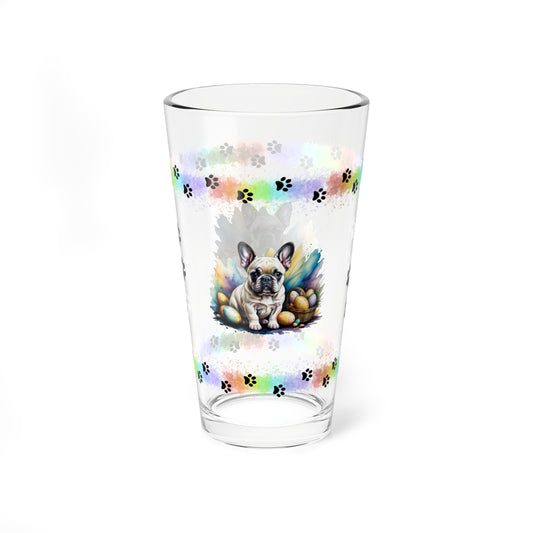 French Bulldog - Pawsitively Joyful Easter Puppy - Pint Glass, 16oz