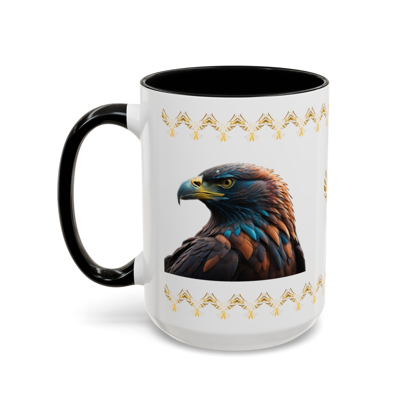 Eagle's Inspiration: Eagle Accent Coffee Mug (11, 15oz)