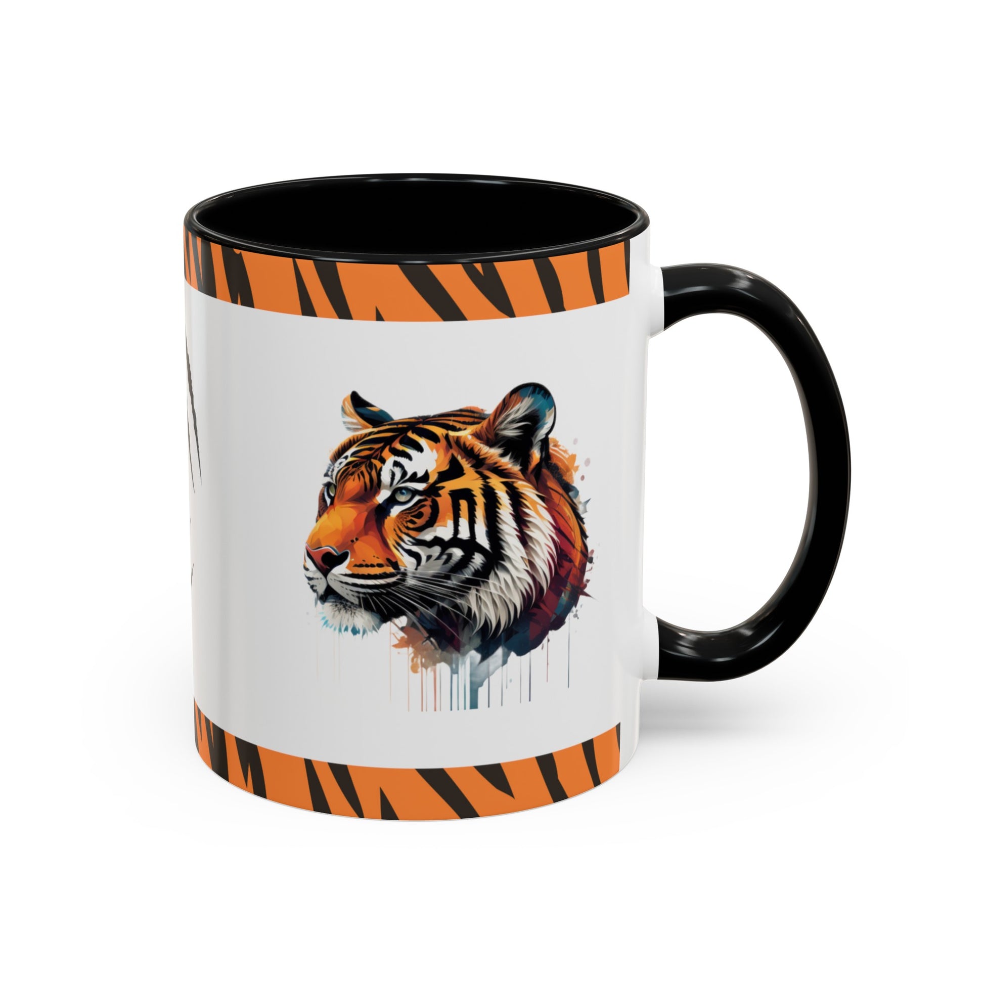 The Tiger Within: Tiger Accent Coffee Mug (11, 15oz)