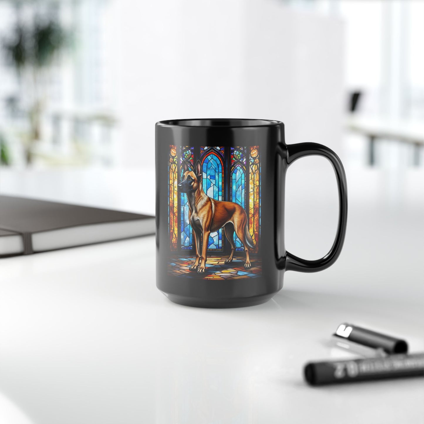 Belgian Malinois (Mahogany) Personalized Mug, Pet Lover Mug, Mals Coffee Mug, Custom Malis Mug, Dog Lover Gift, Maligators Mug