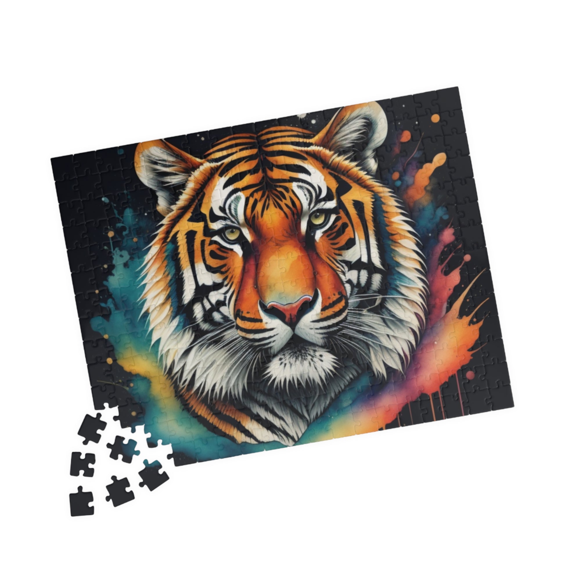 Tiger Tranquility: Tiger Jigsaw Puzzle