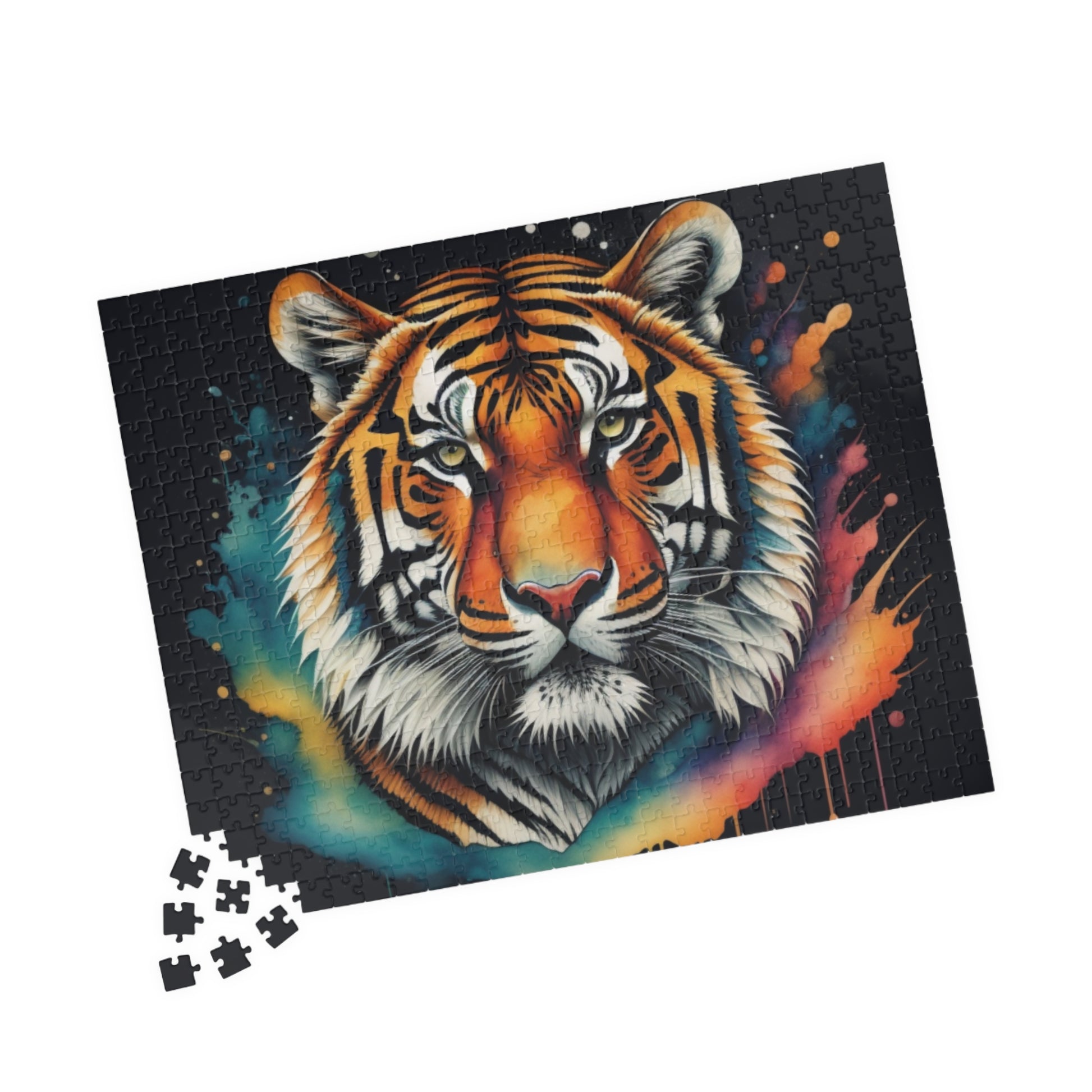 Tiger Tranquility: Tiger Jigsaw Puzzle