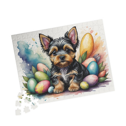 Yorkshire Terrier - Hoppy Paws Easter Delight Mental Health Puzzle