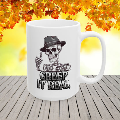 Creep It Real Ceramic Mug, (11oz, 15oz)