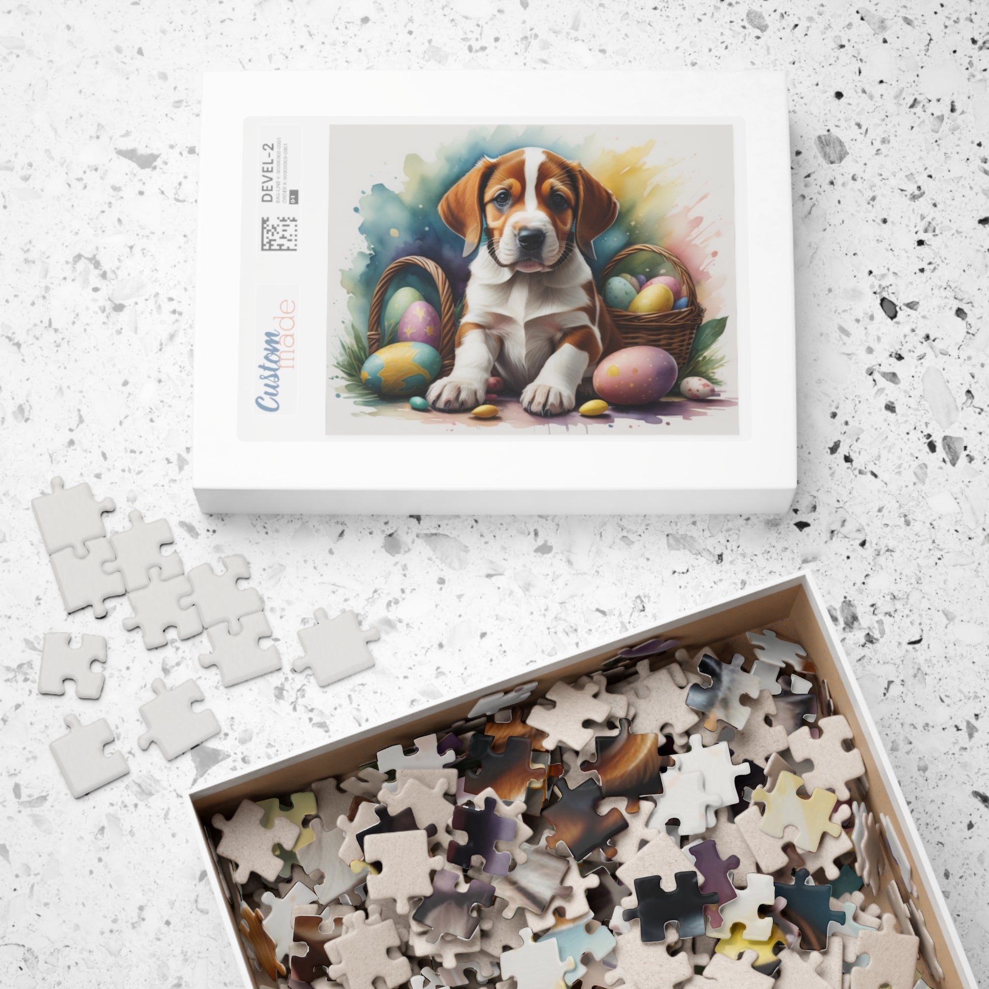 American Foxhound - Hoppy Paws Easter Delight Mental Health Puzzle