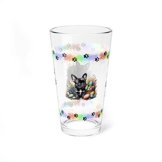 French Bulldog - Pawsitively Joyful Easter Puppy - Pint Glass, 16oz