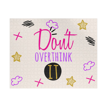 Don't Overthink It - Depression Awareness Puzzle