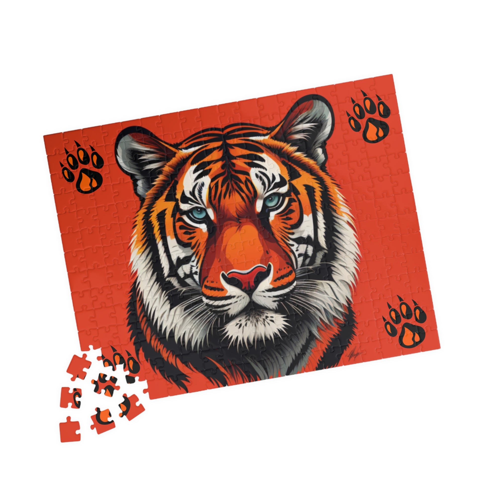 Wild Resilience: Tiger Jigsaw Puzzle