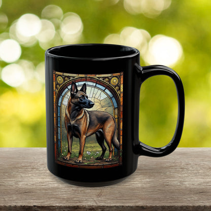 Belgian Malinois (Fawn Sable) Personalized Mug, Pet Lover Mug, Mals Coffee Mug, Custom Malis Mug, Dog Lover Gift, Maligators Mug