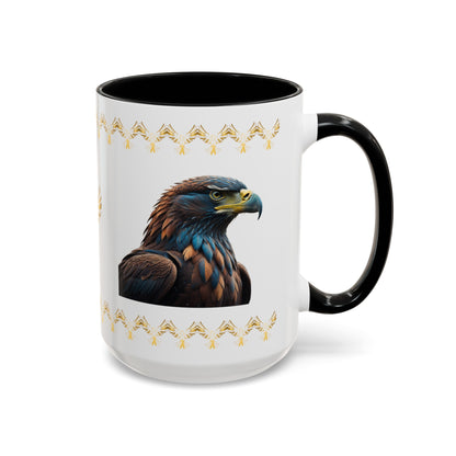 Talon Resilience: Eagle Accent Coffee Mug (11, 15oz)