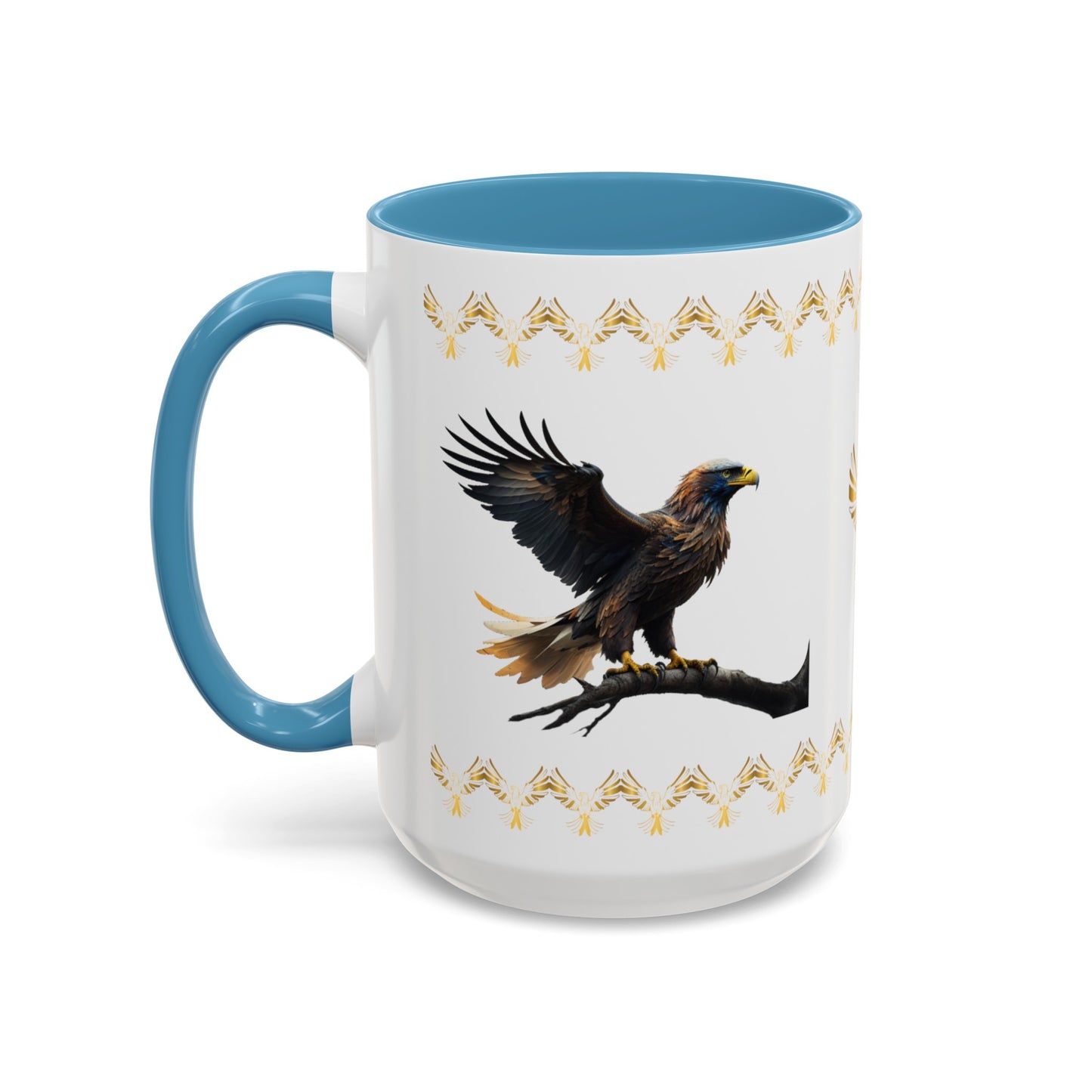 Sky Majesty Triumph: Eagle Accent Coffee Mug (11, 15oz)