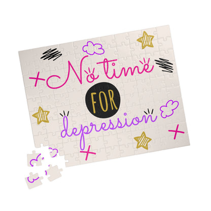 No Time For Depression - Depression Awareness Puzzle