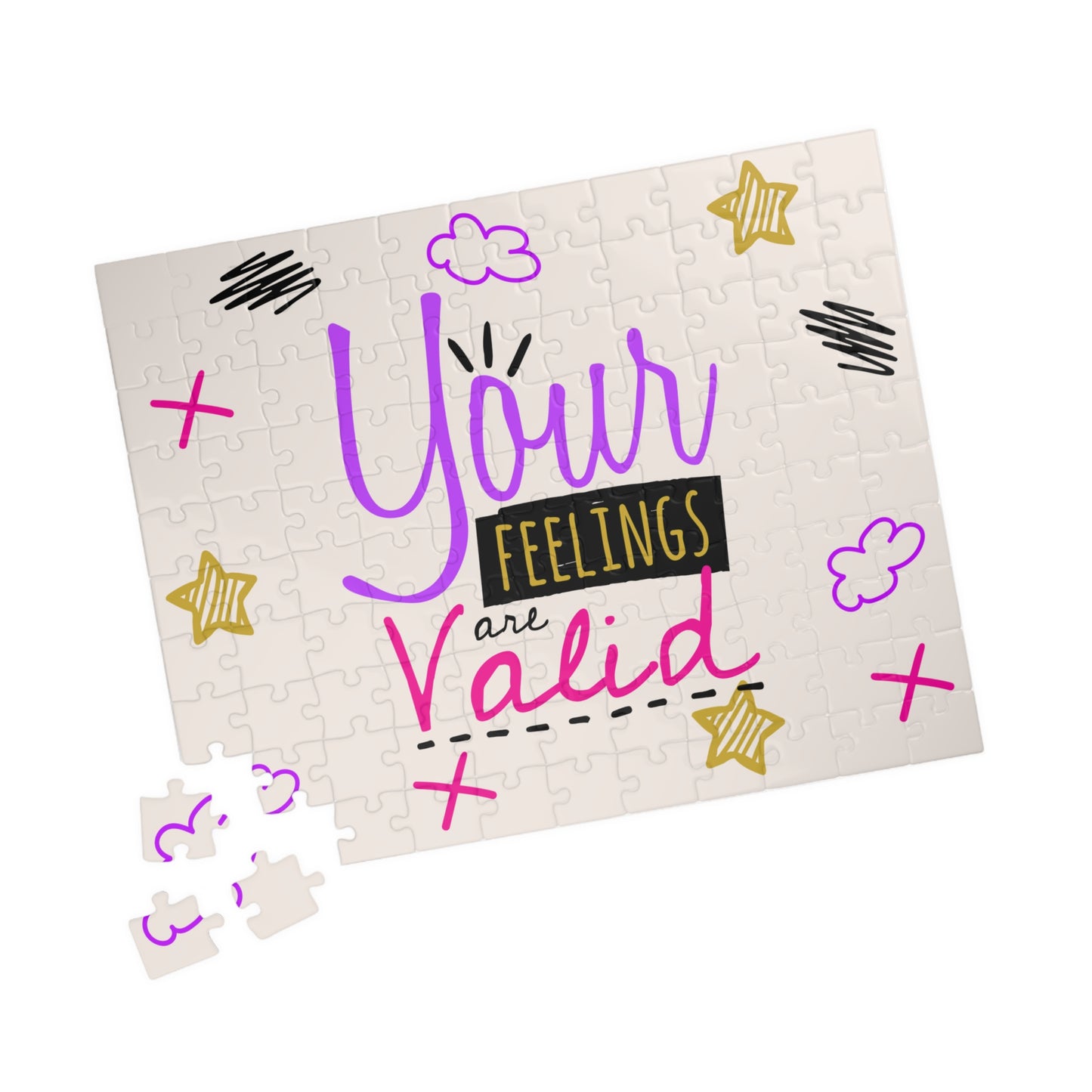 Your Feelings Are Valid - Depression Awareness Puzzle