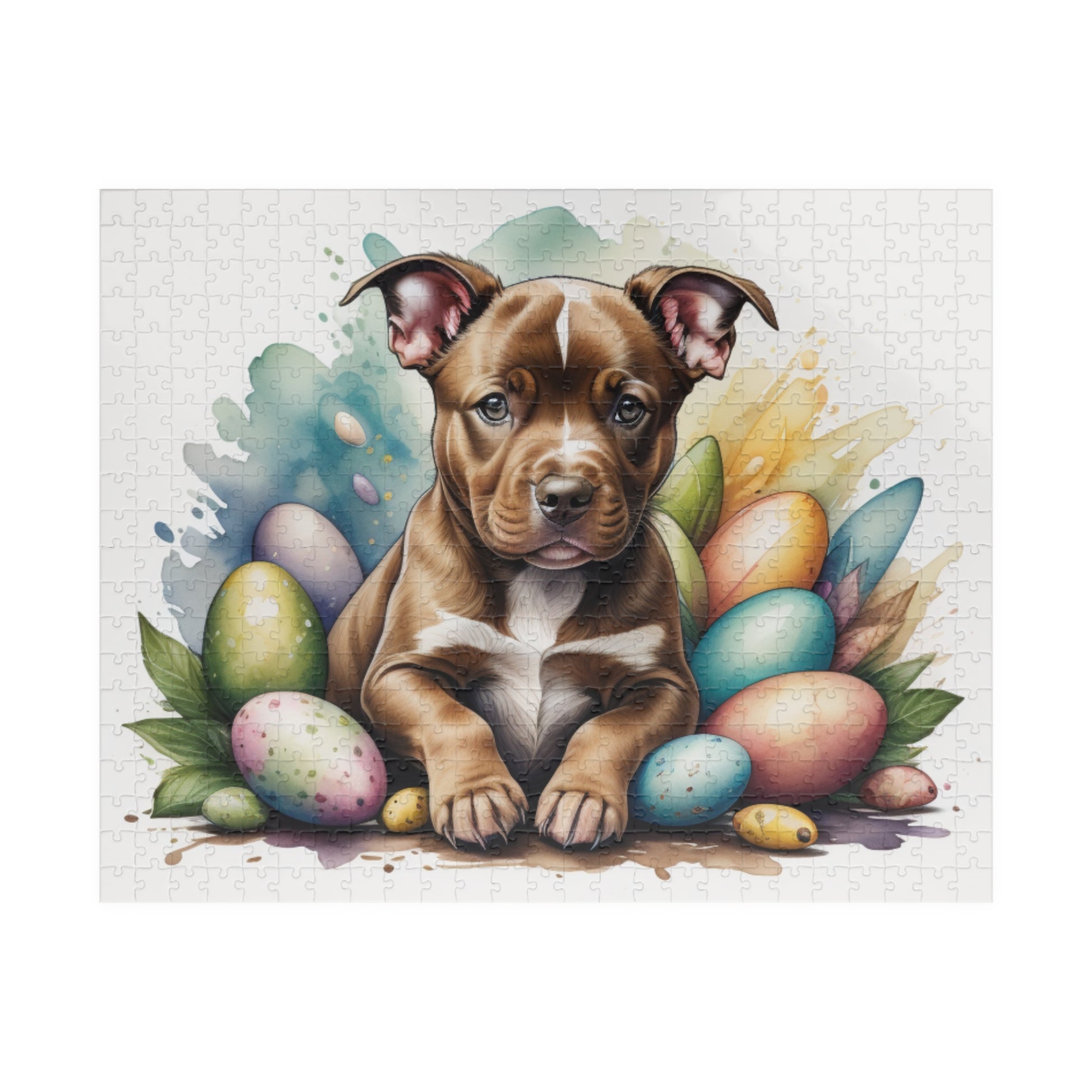 Pitbull - Hoppy Paws Easter Delight Mental Health Puzzle