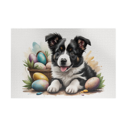 Border Collie - Hoppy Paws Easter Delight Mental Health Puzzle