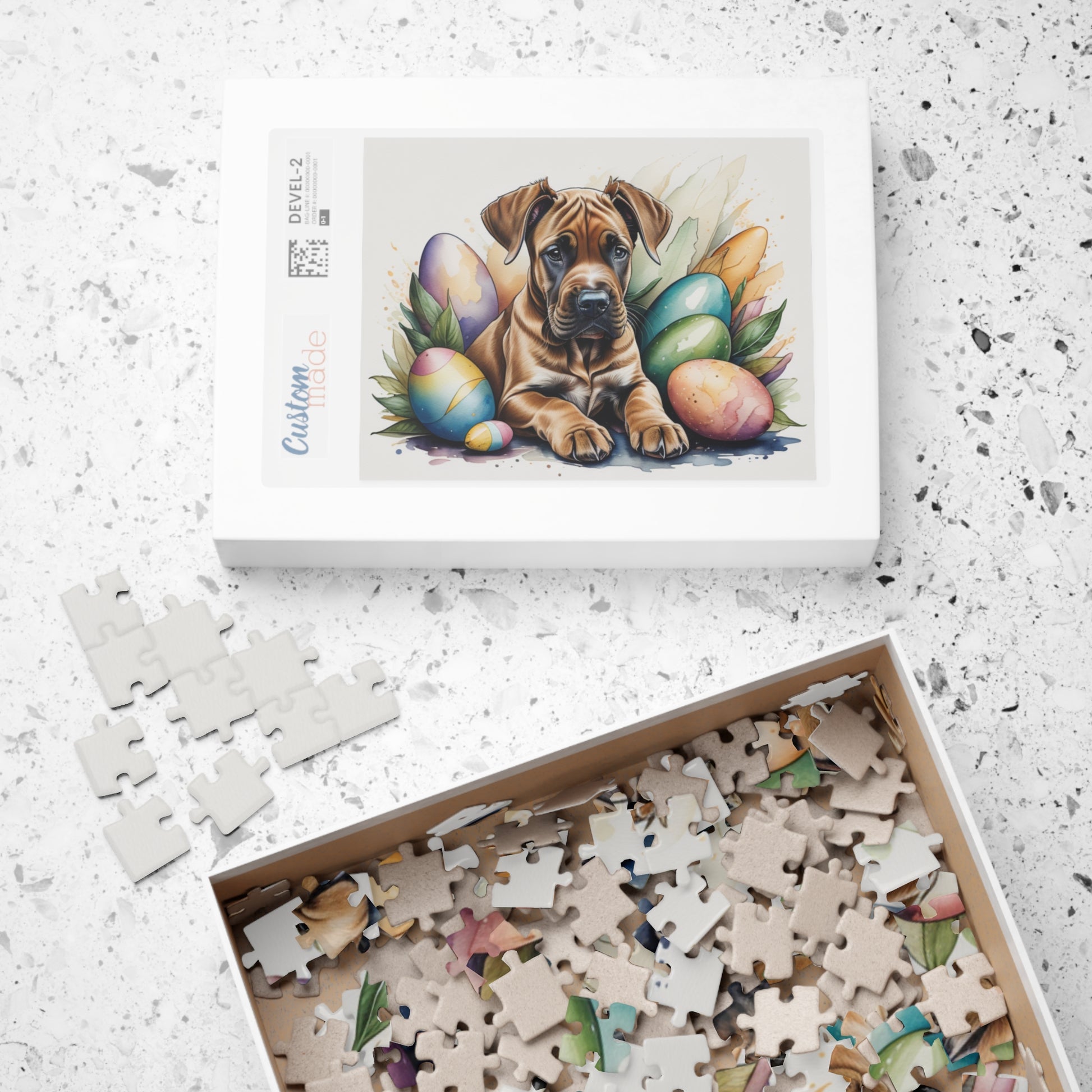 Great Dane - Hoppy Paws Easter Delight Mental Health Puzzle